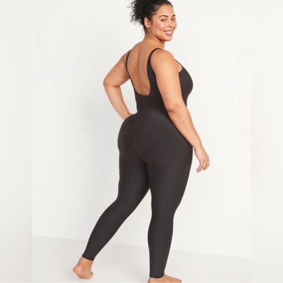 Old Navy Black Sleeveless PowerSoft Bodysuit Size 3x NWT - Picture 2 of 9